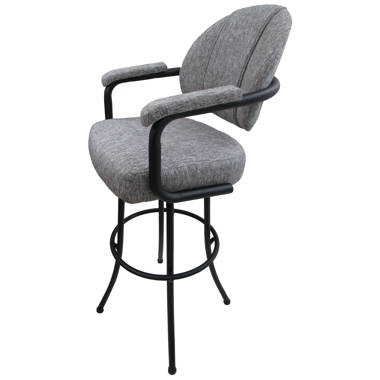 Ebern Designs Chihiro Swivel Stool Wayfair